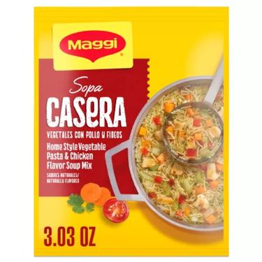 2 x MAGGI SOPAS VEGETALES POLLO Y FIDEOS 3.03 Oz.