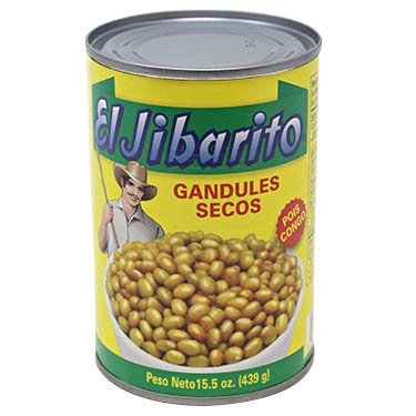 3 X GANDULES SECOS EL JIBARITO 15.5 OZ