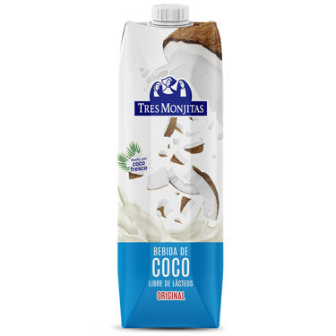 LECHE DE COCO TRES MONJITAS ORIGINAL 33.8