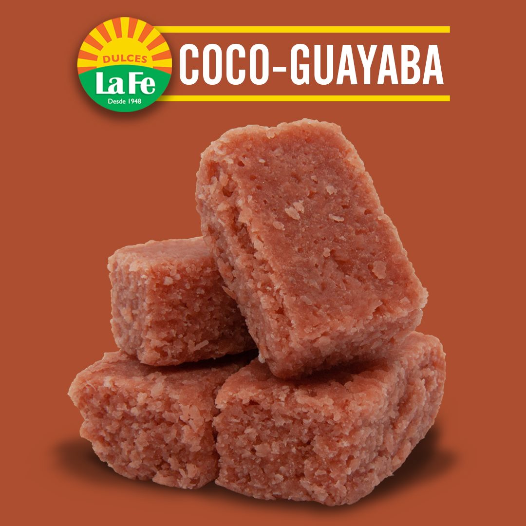 DULCE DE COCO Y GUAYABA EN LA FE
