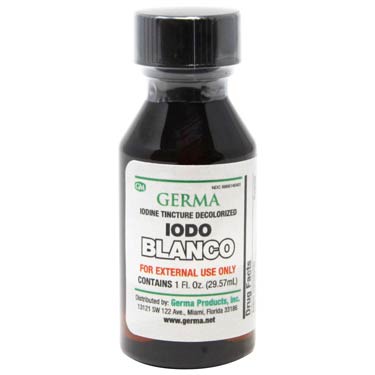 IODO BLANCO 1 OZ