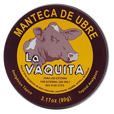 La Vaquita Manteca de Ubre 3.17 OZ