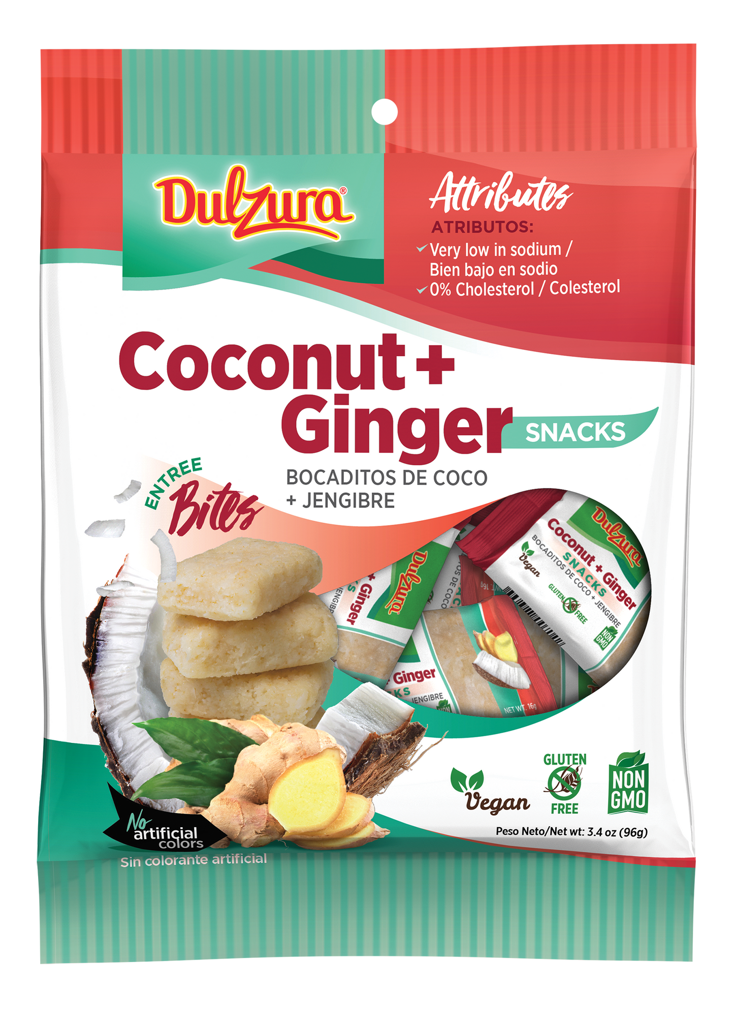2 x Dulce de Coco y jengibre Dulzura Borincana