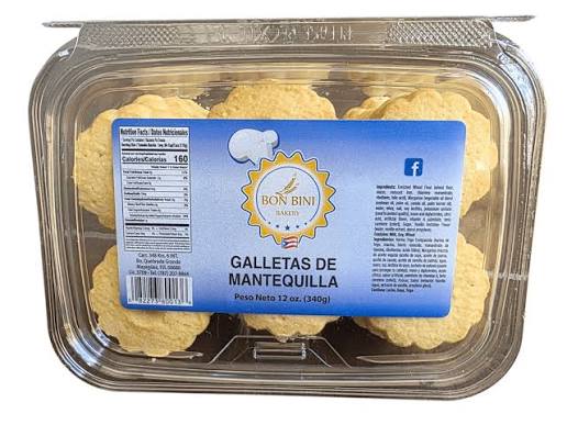 Galletas de mantequilla Bon Bini