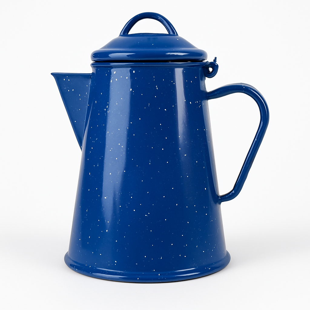 Cafetera tradicional de media.