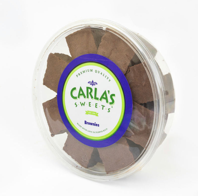 CARLA'S SWEETS BROWNIES 16.8 OZ