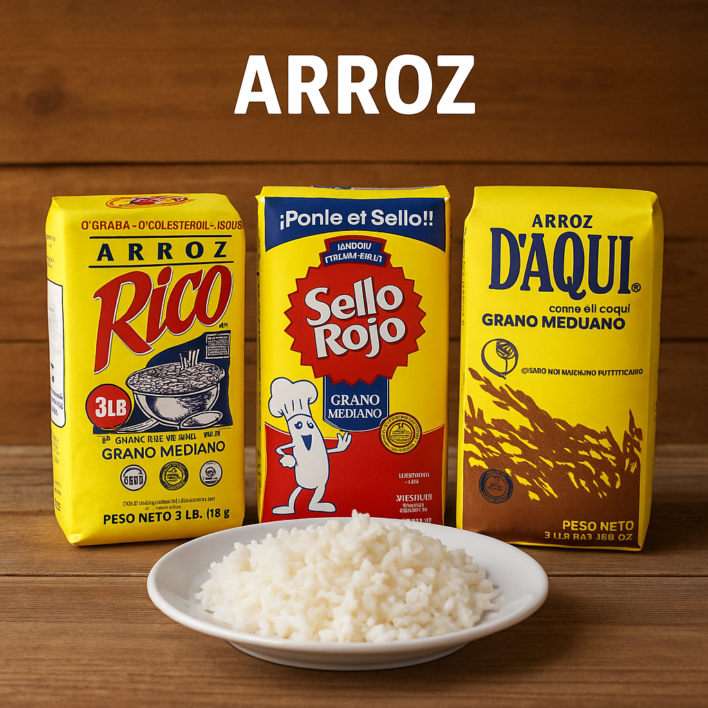 Marcas favoritas de arroz