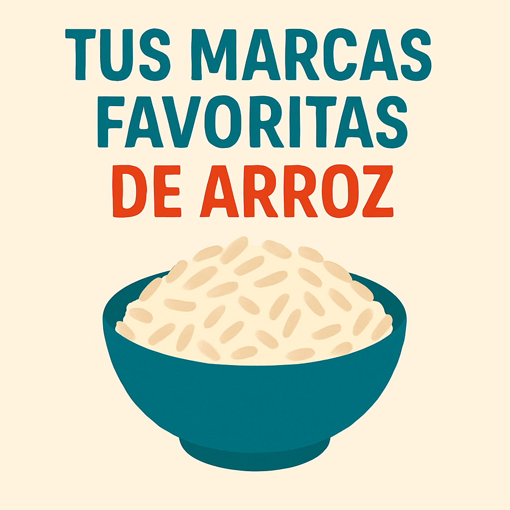 Marcas favoritas de arroz
