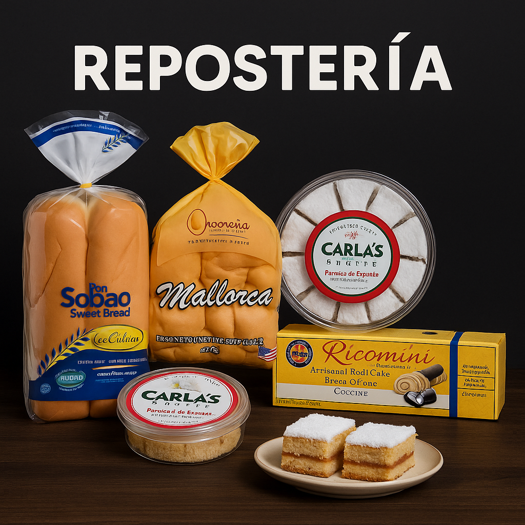 Galletas, dulces y repostería