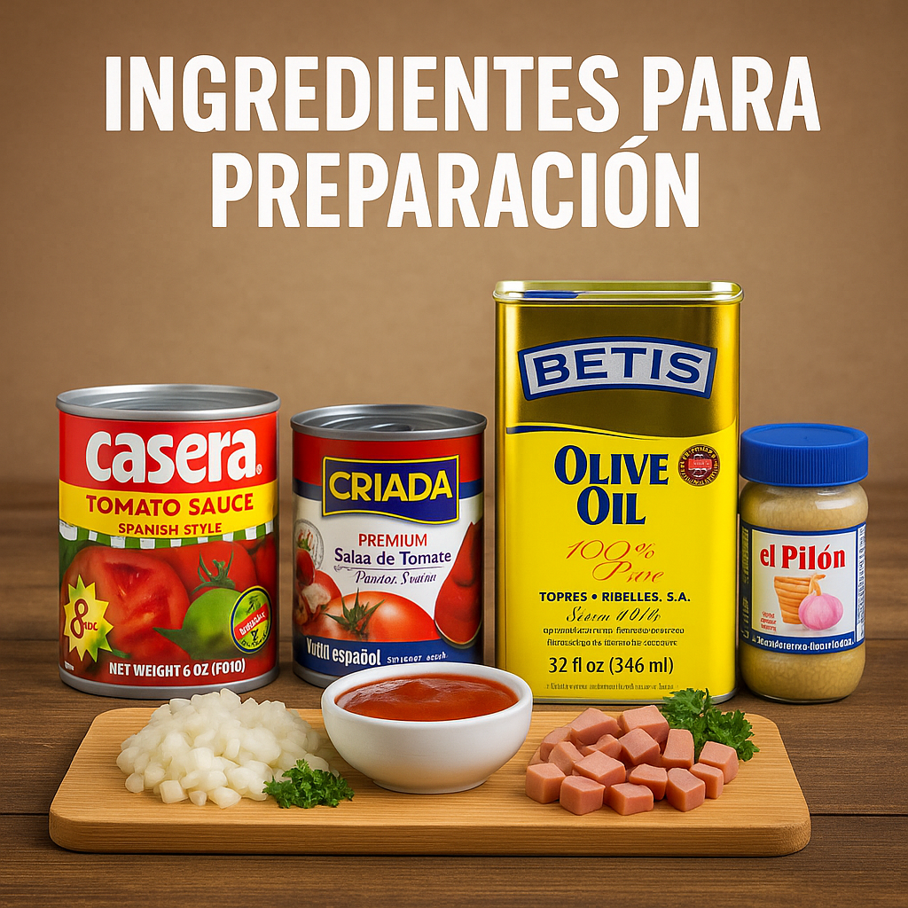 Ingredientes para cocinar