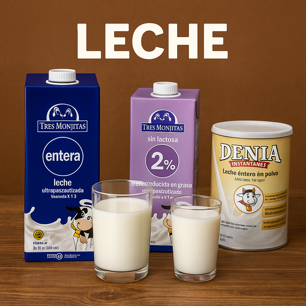 Leche UHT y Leches en Polvo