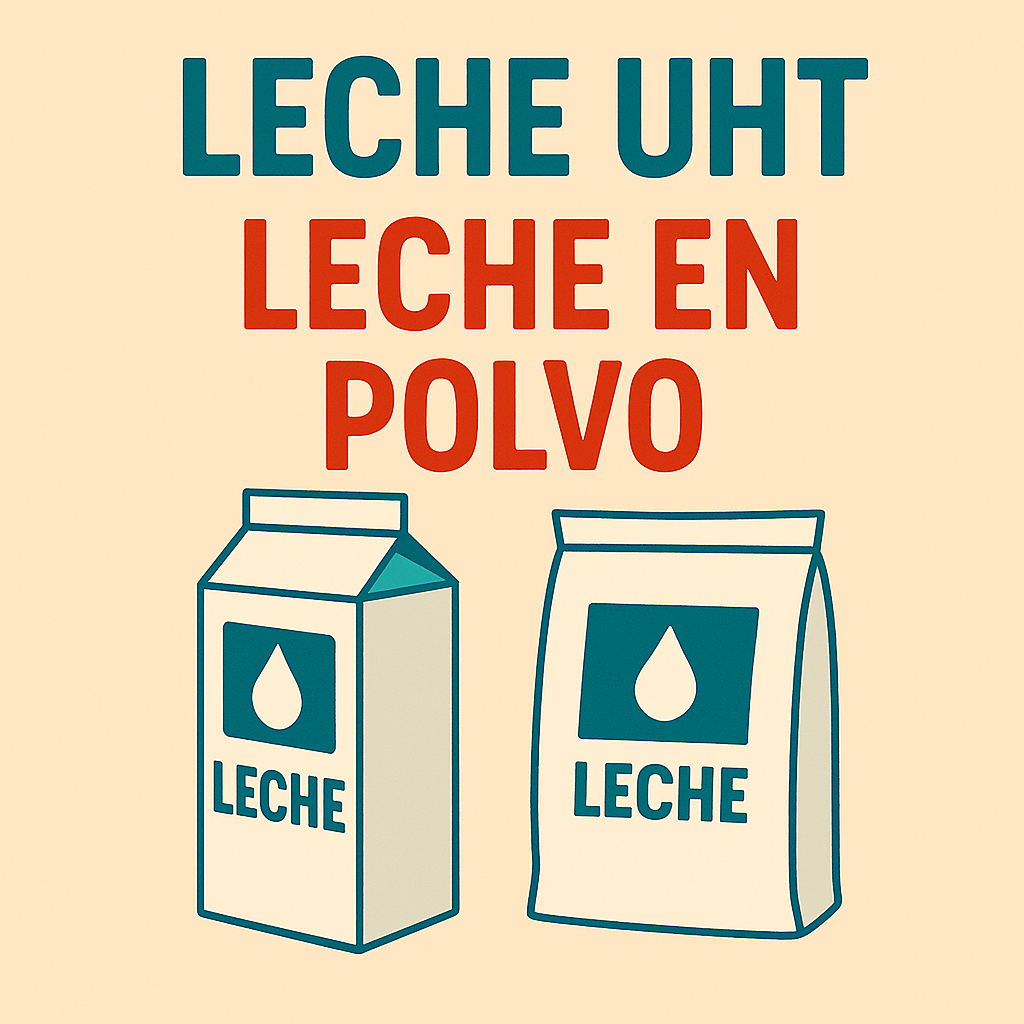 Leche UHT y Leches en Polvo