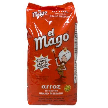 EL MAGO ARROZ GRANO MEDIANO 2 LB