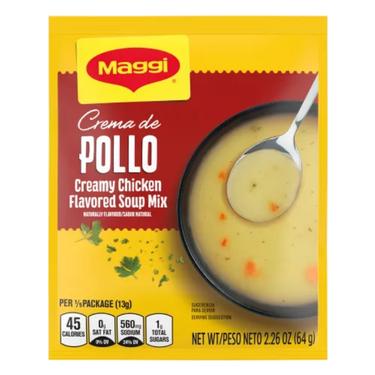 2 x MAGGI CREMA SABOR A POLLO 2.26 Oz.