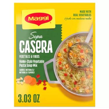 2 x MAGGI SOPAS VEGETALES Y FIDEOS 3.03 Oz.