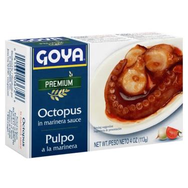 PULPO EN SALSA MARINARA GOYA 4 Oz.
