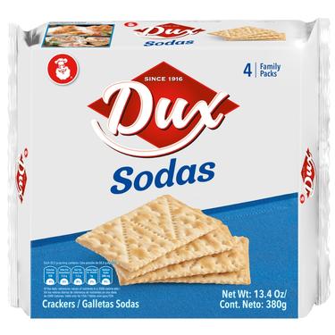DUX EXPORT SODAS 4 FAMILY PACKS 13.4 Oz.