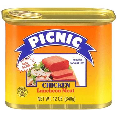 PICNIC LUCHEON MEAT POLLO 12 Oz.
