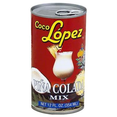 PIÑA COLADA MIX DE COC LÓPEZ 12 Oz. (Sin alcohol)