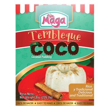 TEMBLEQUE CON COCO MAGA 8 OZ