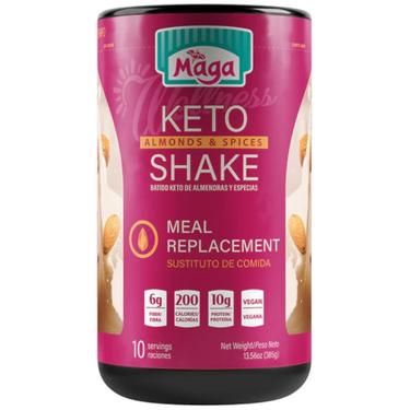 MAGA KETO SHAKE ALMOND AND SPICES 13.56 Oz.