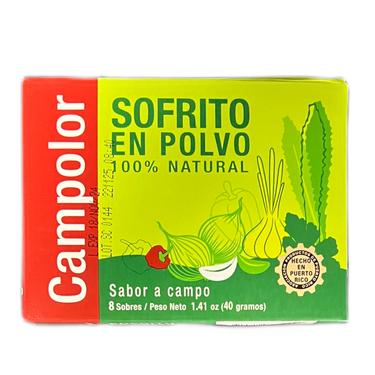 3 X SOFRITO EN POLVO CAMPOLOR 8 Pack