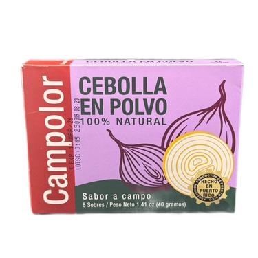 3 X CEBOLLA EN POLVO CAMPOLOR 8 PACK