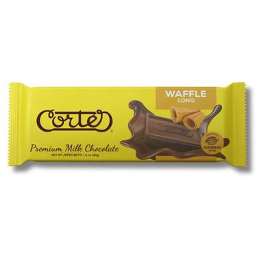 2 x CORTES PREMIUM CHOCOLATE WAFFLE 1.4 Oz.