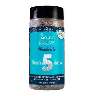 COOKING DOCTOR PÓNSELO A TO MEZCLA Y ESPECIAS 5.25 Oz.