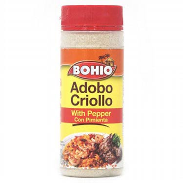 2 x Bohio  adobo criollo con pimientar 10.5oz