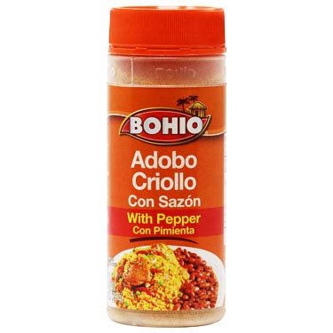2 x Bohio adobo criollo con sazón y pimienta 10.5oz
