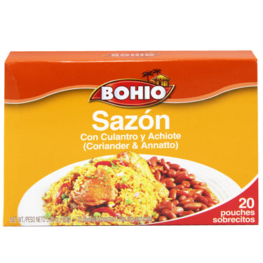 2 x SAZON CULANTRO ACHIOTE BOHIO 20 SB