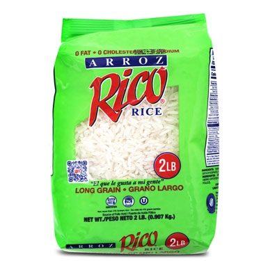 ARROZ RICO GRANO LARGO CLEAR 2 LB