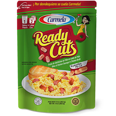 3 X CARMELA READY CUTS 10 Oz.
