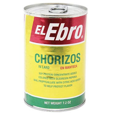 CHORIZOS EN MANTECA EL EBRO DE 7.2 OZ
