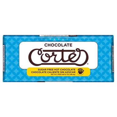 CORTES CHOCOLATE BARRA SIN AZUCAR 7 OZ