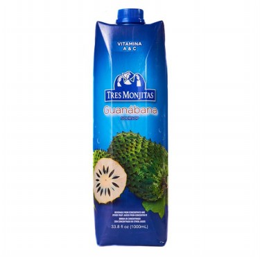 TRES MONJITAS GUANABANA NECTAR 33.8 OZ