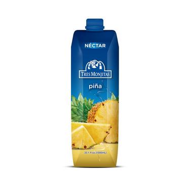 TRES MONJITAS NECTAR PINA 33.1 OZ