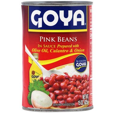 3 x HABICHUELAS ROSADAS GUISADAS GOYA 15 OZ