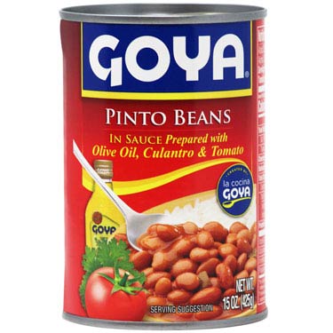 3 X HABICHUELAS PINTAS GUISADAS GOYA 15 OZ