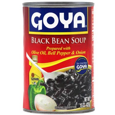 3 X FRIJOL NEGRO GUISADOS GOYA 15 OZ