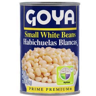 3 X HABICHUELAS BLANCAS EN AGUA Y SAL GOYA 15.5 OZ