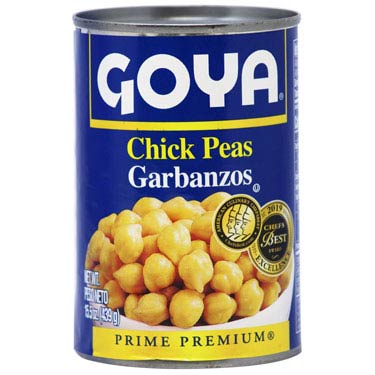 3 X GARBANZOS EN AGUA Y SAL GOYA  15.5 OZ