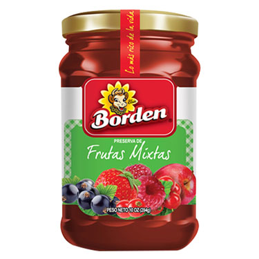BORDEN PRESERVAS FRUTA 10 OZ