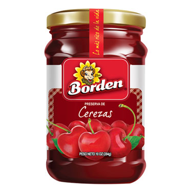 BORDEN PRESERVA DE CHERRY 10 OZ