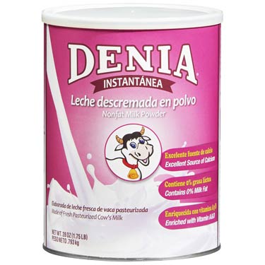 DENIA INSTANT NONFAT MILK POWDER 28 OZ