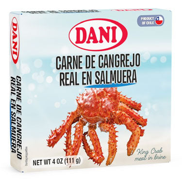 DANI CARNE DE CANGREJO REAL EN SALMUERA 4 OZ