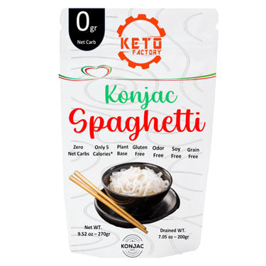 KETO FACTORY KONJAC DINING SPAGUETTI 9.52 OZ