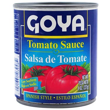 4 x GOYA SALSA BAJA EN SODIO 8 OZ