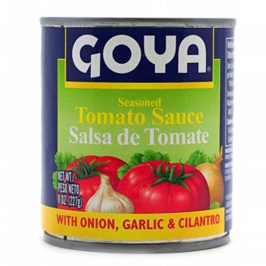 4 x GOYA SALSA TOMATE/CEBOLLA/CILANTRO 8 OZ